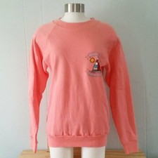 Vintage Sweatshirt Pensacola Beach Florida Pink Ocean Vacation Unisex Small