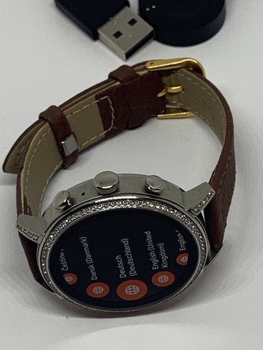 Fossil Gen 4 Authentic Digital Dial Smart Watch Custom Band FTW6016 QT421 - 第 8/12 張圖片
