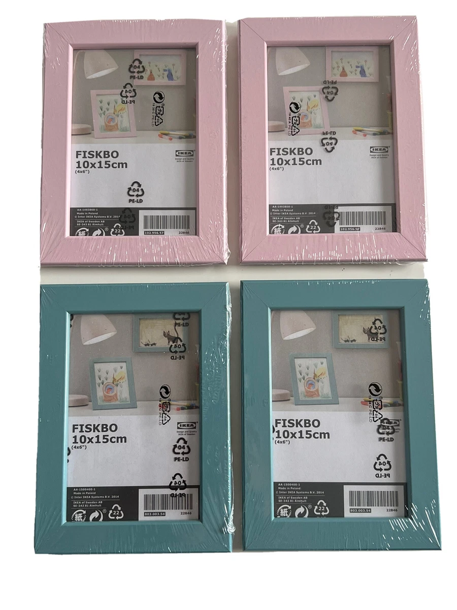 2 x IKEA FISKBO picture frame 4x6