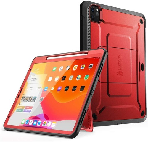 iPad Pro NEW 2020 11 / 12.9 inch UBPRO 360 Rugged Apple Pencil Cover Kickstand - Picture 17 of 30