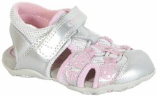 reduction GEOX Roxanne B sandals Syn Lea Mesh Silver
