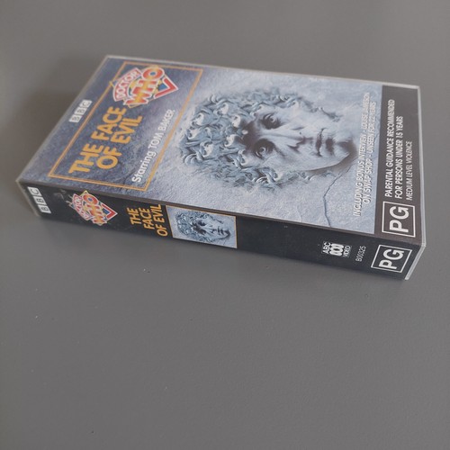Dr Doctor Who Vintage VHS PAL Video Cassette The Face Of Evil Tom Baker - Picture 2 of 10