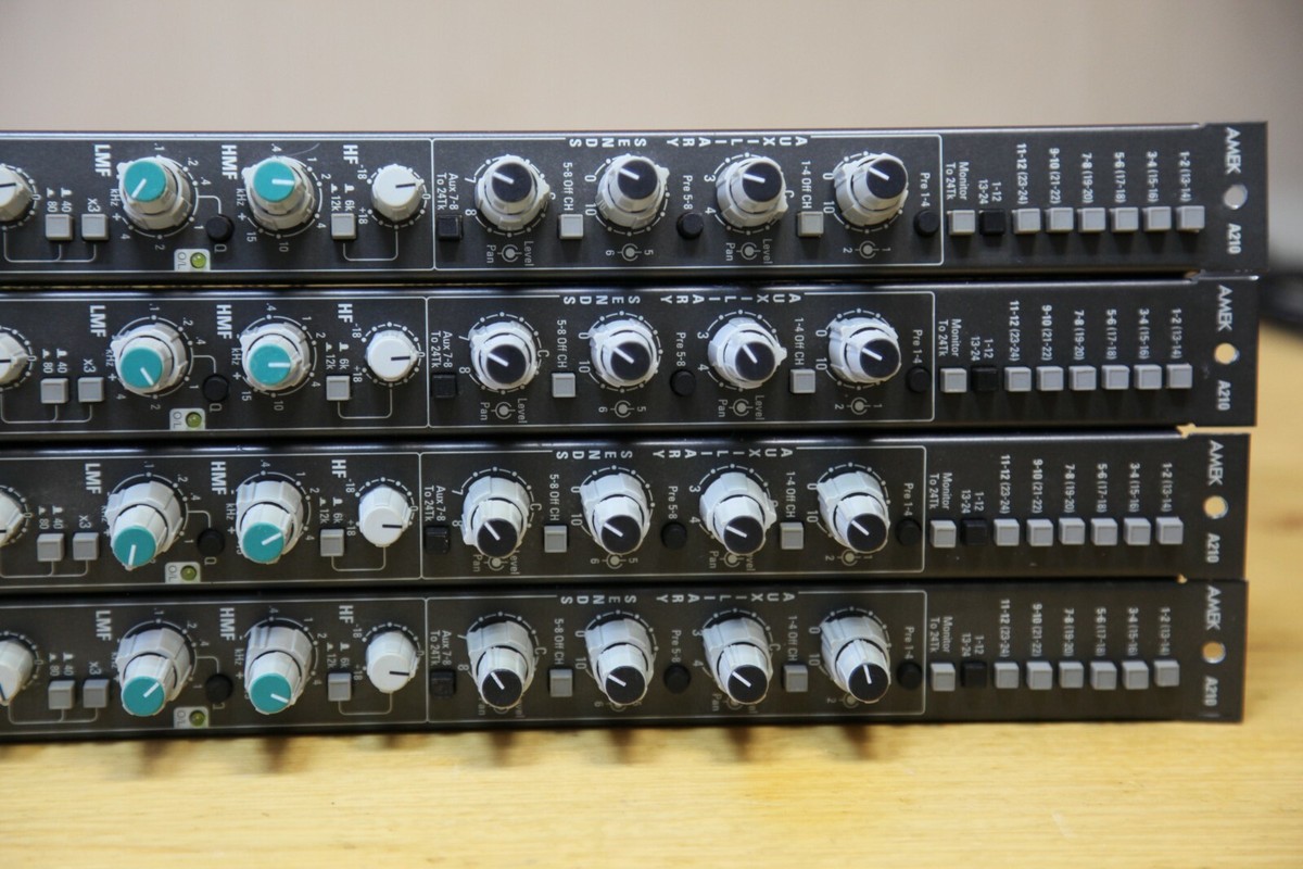 4 x AMEK ANGELA II Mic / Line Input Modules Lot | eBay
