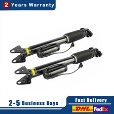 Pair Rear Shock Absorber Struts with ADS Fit Mercedes GLE GLS ML Class W166 X166