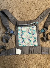 Infantio Baby Carrier Grey Blue Mermaid colored Adjustable