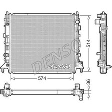 DENSO Kühler Wasserkühler Motorkühler für Chevrolet Camaro