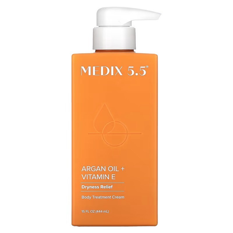 Crème huile d'argan Medix 5.5 vitamine E hydratante nourrissante corps anti-sécheresse