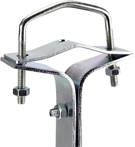 Compact & Heavy-Duty Wall Mount for TV Antennas - Includes Brackets & Bolts - Picture 5 of 7