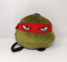 Teenage Mutant Ninja Turtle Plush Small Pocket Backpack Raphael 10" Pillow
