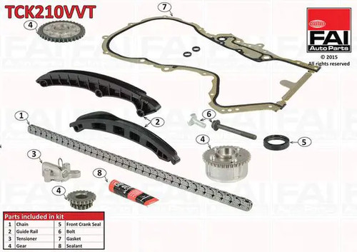 BGA Kit catena distribuzione TC0237K senza ingranaggio | negozio online