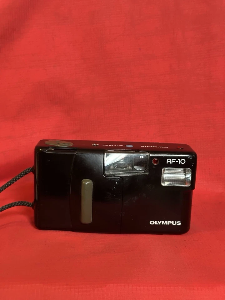 Olympus AF-10 35mm Film Point & Shoot Camera Tested & Working (Read) - Image 2 of 4