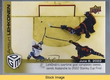2021 Upper Deck Game Dated Moments Playoffs Gold /100 Artturi Lehkonen READ 1b68