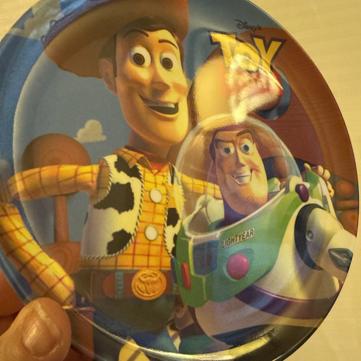 TOY STORYトイストーリー記念プレート Disney Pixar Toy Story Dinnerware Woody Buzz Plate Zak Designs