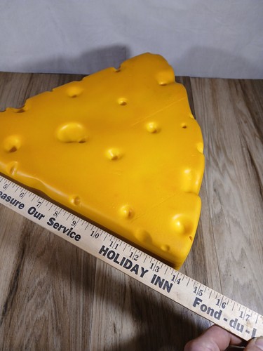 VTG Green Bay Packers Cheesehead Foam Hat 1996 Scoffield Souvenir NFL - Picture 16 of 20