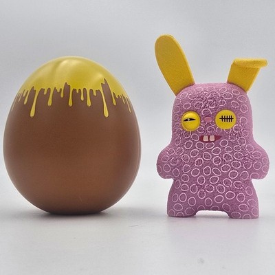 Fuggler Funny Ugly Monster Rabbitacular Easter Egg Edition Lilac Pink Circles