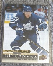 2018-19 Upper Deck - Ud Canvas Young Guns Travis Dermott #C107 (RC)