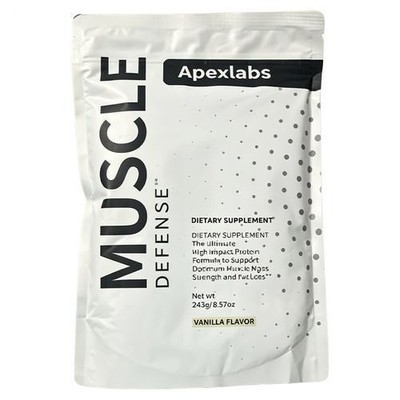 Apex Labs Muscle Defense Dietary Supplement, Vanilla - 8.57 Oz - New Packaging