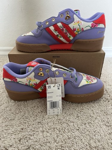 Unheardof X Adidas Rivalry Low Grandma's Ugly Couch Purple IG8452 Men Size 10 - Picture 2 of 9