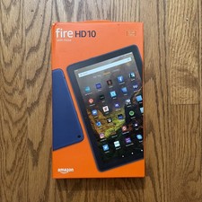Amazon Fire HD 10 11th Generation 32GB 1080p Blue Denim Tablet w/ Alexa New