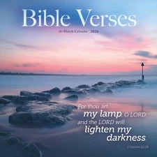 Carousel Calendars,  Bible Verses Special Value 2026 Wall Calendar, 12'' X 12'',
