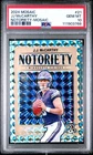 2024 PANINI MOSAIC NOTORIETY MOSAIC #21 JJ MCCARTHY ROOKIE RC PSA 10