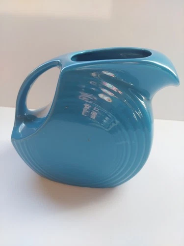 Fiestaware Large Disk Pitcher In Peacock Retired