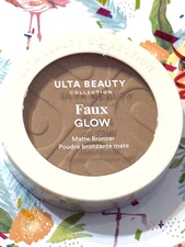 Ulta Beauty MEDIUM TO DEEP Faux Glow Matte Bronzer Silky Look in Seconds *RARE*