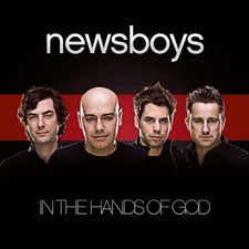 NEWSBOYS : IN THE HANDS OF GOD (CD) DISC + FRONT & BACK CVR ART - NO CASE - LN