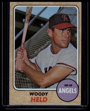 1968 Topps #289 Woodie Held