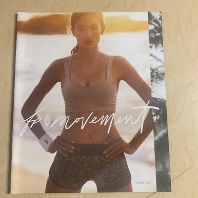 April 2022 Free People FP Movement catalog sexy activewear & more