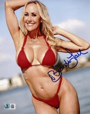 Hot Sexy Brandi Love Signed 8x10 Photo Adult Star Authentic Autograph Beckett