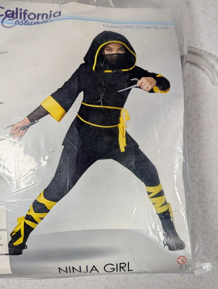 Хэллоуин - Калифорния костюм - Ninja девочка - ребенок - размер: L (10-12) - Изображение 3 из 4