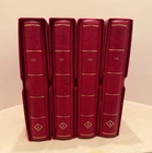 EXCEPTIONAL US STAMP COLLECTION IN 4 IMMACULATE LIGHTHOUSE ALBUMS 1847-1995