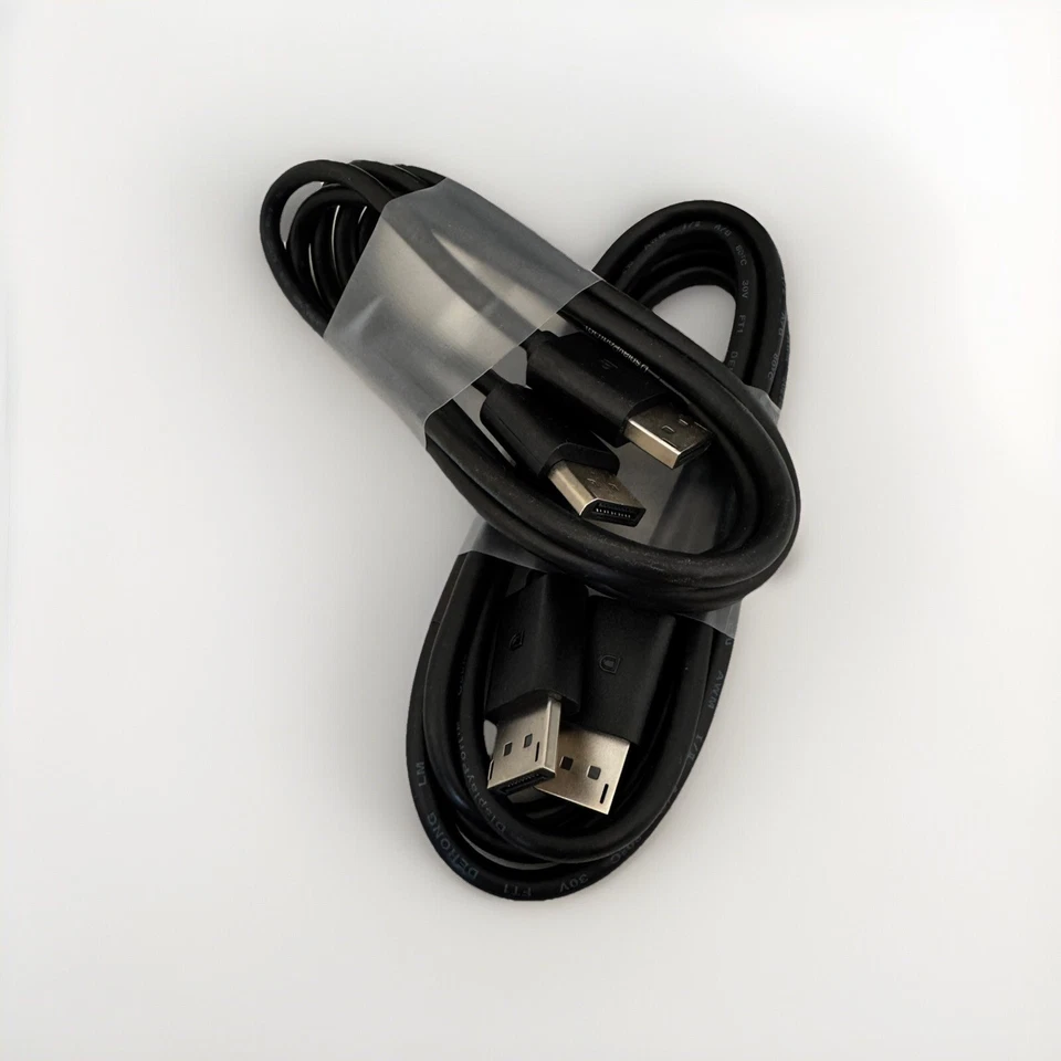 Original Dell DisplayPort Kabel | DisplayPort zu DisplayPort | 1.8m | Neu - Bild 2 von 3