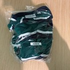 Lacoste Shirt Mens Large Fr 5 Green Stripe Short Sleeve Collard Preppy Y2K