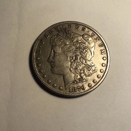 1879- Morgan Silver Dollar. VF