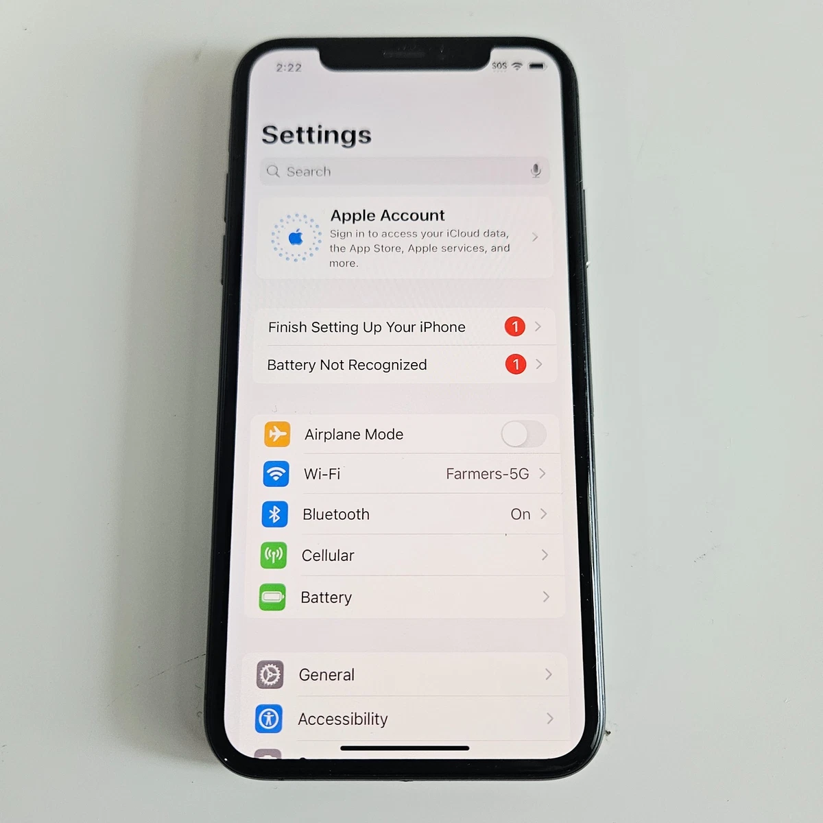 Apple iPhone XS A1920 (CDMA + GSM) 256 GB Cell Phones