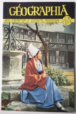 Geographia Nr. 41 Februar 1955 China Kilimandscharo USA Adria Pythäas