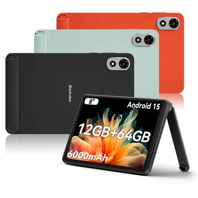 Blackview ZENO1 4G LTE Tablet 8 Zoll Android 15 12GB+64GB 6000mAh Gemini 2.0 AI