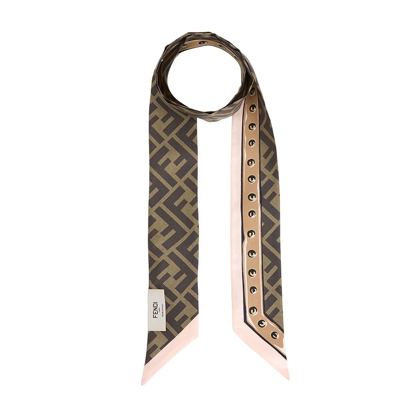 Fendi Silk Scarves & Wraps Brown for Women for sale | eBay