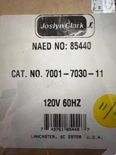 NIB JOSLYN CLARK 7001-7030-11 40A DC CONTACTOR 2-POLE N/O 120VAC COIL 7001703011