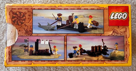 Vintage Lego Pirates set 6257 - Castaway's Raft; 100% complete w box & manual