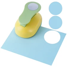 Circle Paper Punch, 2" Paper Hole Punch, Scrapbooking Circle Paper Punch, Sprin