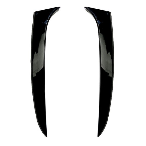 Cubierta de moldura de alerón de ventana trasera de coche negro para Kia Sportage R 2011-2015 - Imagen 2 de 6