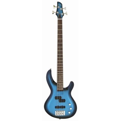 AriaProII IGB-STD MBS Aria Electric Bass 4 String Metallic Blue Shade Beginner