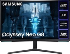 Samsung Odyssey Neo G8 32" 4K UHD 240Hz Curved Gaming Monitor Mini LED PC PS5