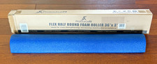 ProsourceFit Flex Half Round Foam Roller 36" x 6" Yoga Pilates Recovery Mobility