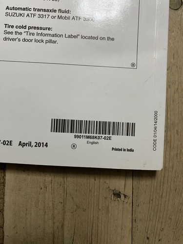 2009-2015 SUZUKI ALTO OWNERS HANDBOOK MANUAL AND WALLET Print 2014 Ref18080 - Picture 11 of 18