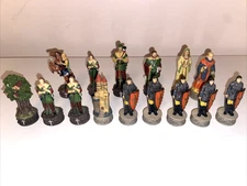 Medieval Times Robin Hood Set of Chess Men 15 Replacement Pieces Only