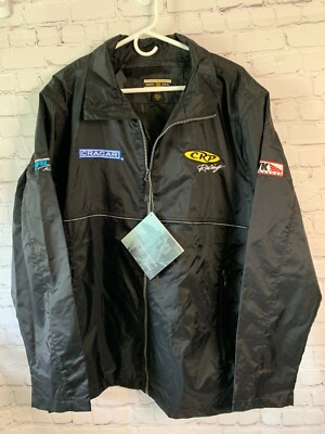 North End CRP Racing Cragar Men's Team Issued Jacket Black Size XL NEW